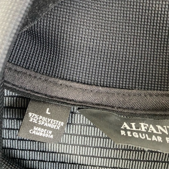 Alfani Regular Fit Full Zip Black White Basic Jacket W/ Pockets Women’s Large - Picture 3 of 14